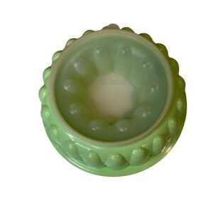 Vintage Tupperware Jello Mold Green Ring Mold with Lid 1970s Retro Kitchenware